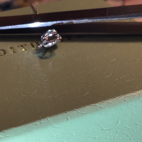 JUDITH RIPKA ROUND BEZEL SET DIAMONIQUE NECKLACE Necklaces